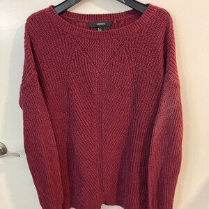 Maroon sweater